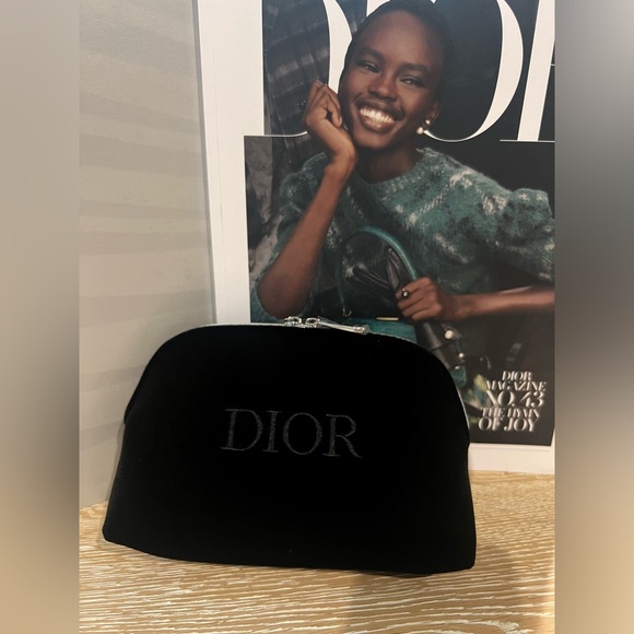 New! Authentic DIOR Beauty Black pouch & Diorshow 4 piece set - Picture 6 of 12